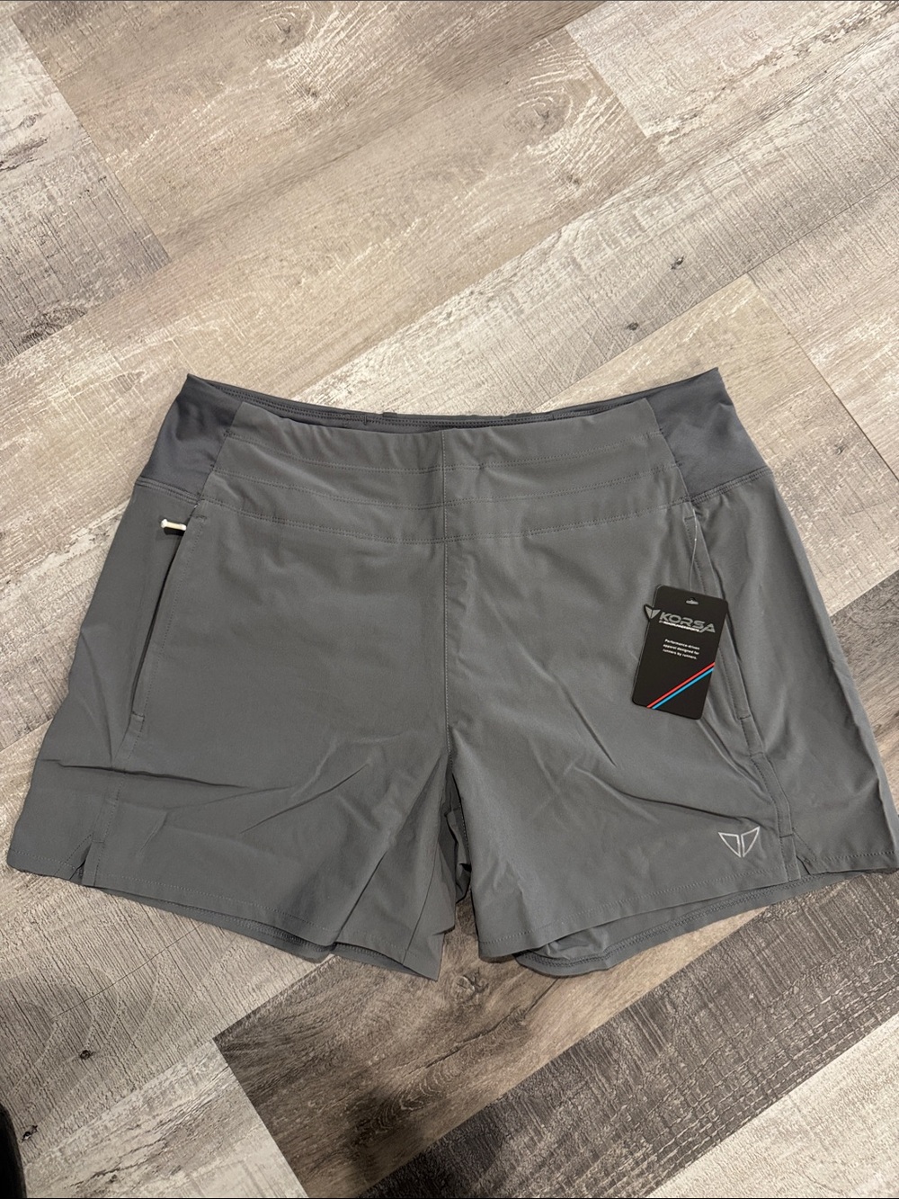 NWT Woman’s Korsa Steel Gray Women's Shorts